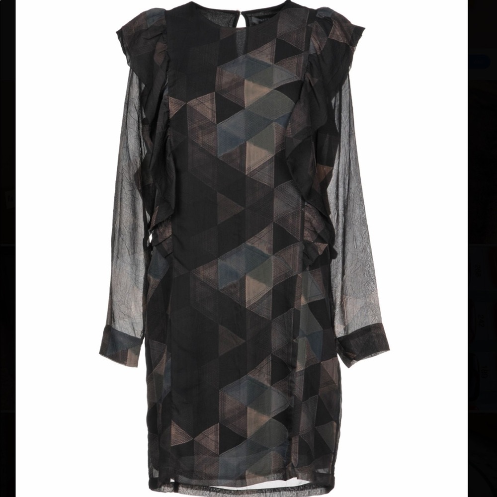 Anonyme Carla long sleeve dress